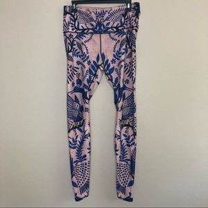Yoga Democracy Bird Print Leggings - XL